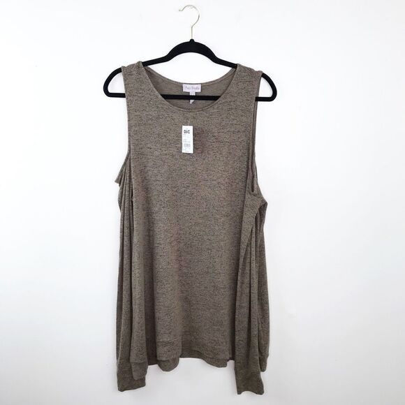 NWT QVC anybody cold shoulder sweater - Picture 1 of 4